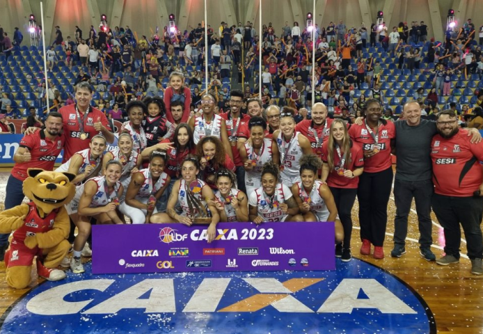 Franca Basquetebol Clube - SP é campeão do CBI ®- NBB 2022/23 de basquetebol